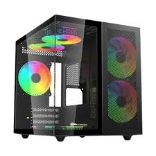 Revenger DUO Dynamic Full-View Tempered Glass Gaming Casing